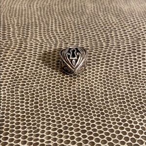 NWOT Brighton Heart Shaped Key Lock Charm